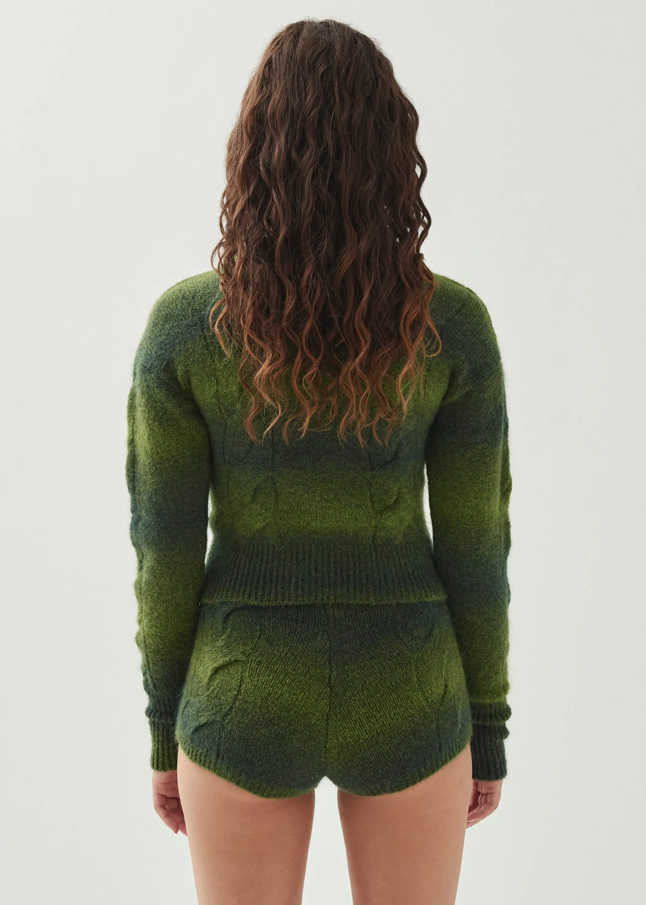 ALOHAS Aspen Grüner Strick-pullover< Limited Units | Pullover & Strickjacken