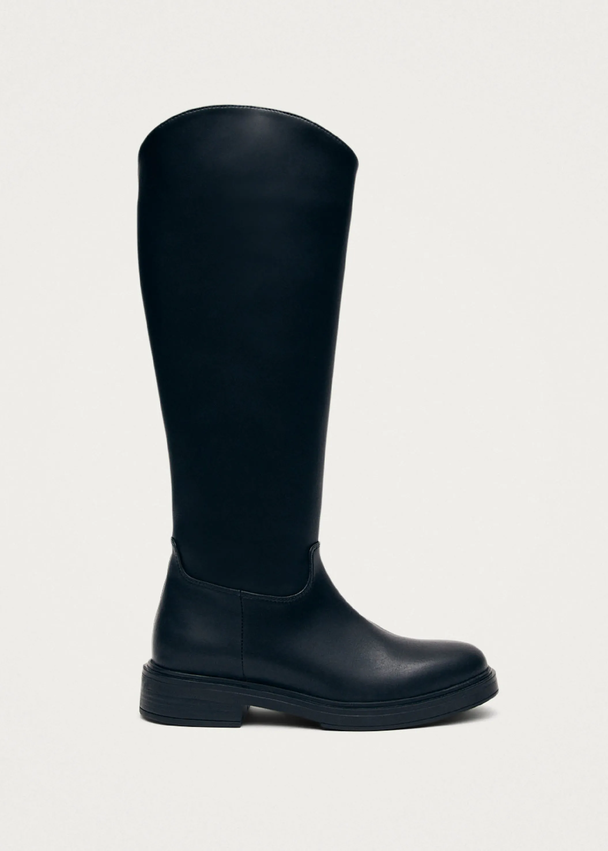 ALOHAS Carson Schwarze Vegane Reitstiefel< Limited Units | Vegan