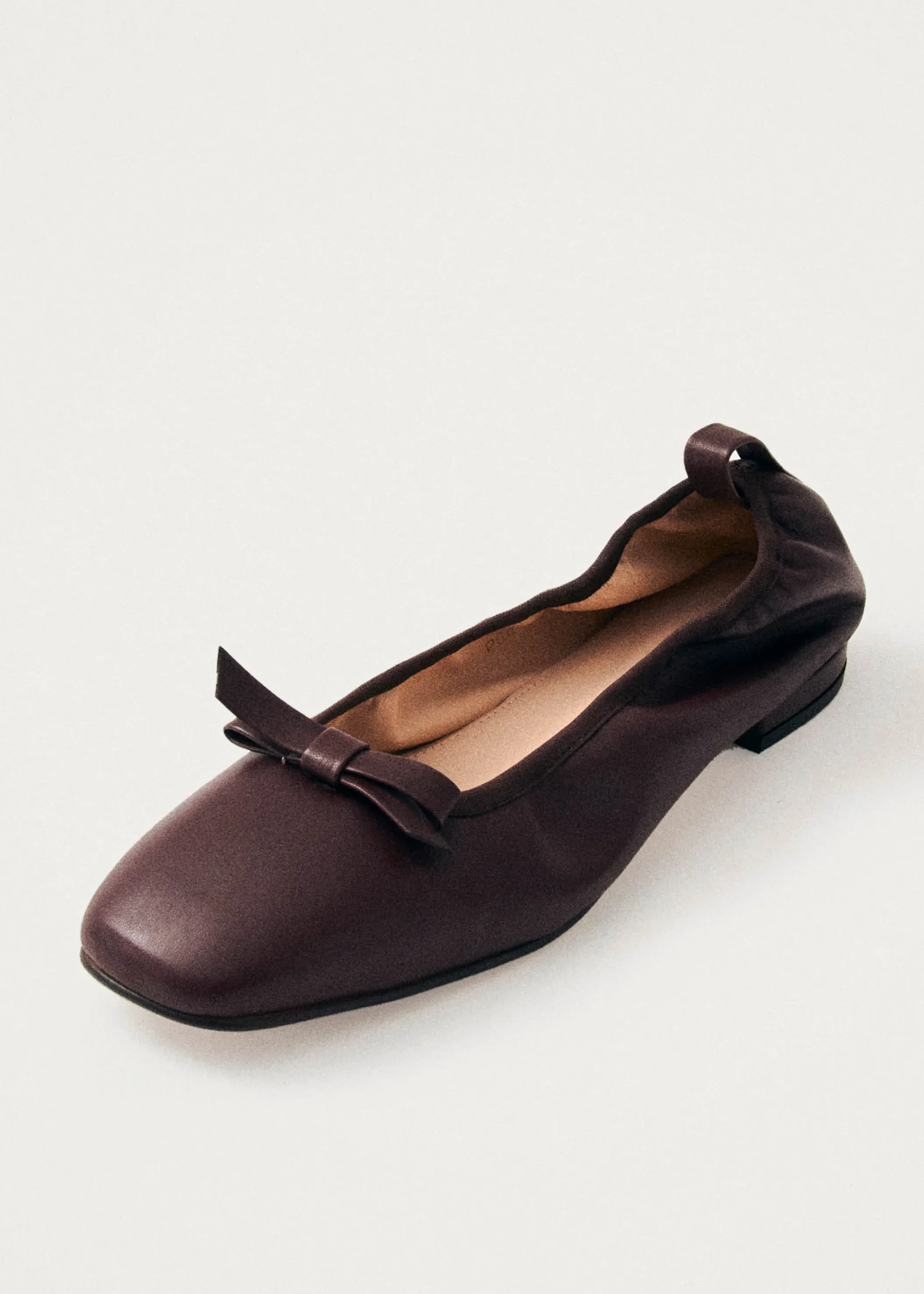 ALOHAS Freya Braune Leder Ballerinas< Limited Units | Ballerinas