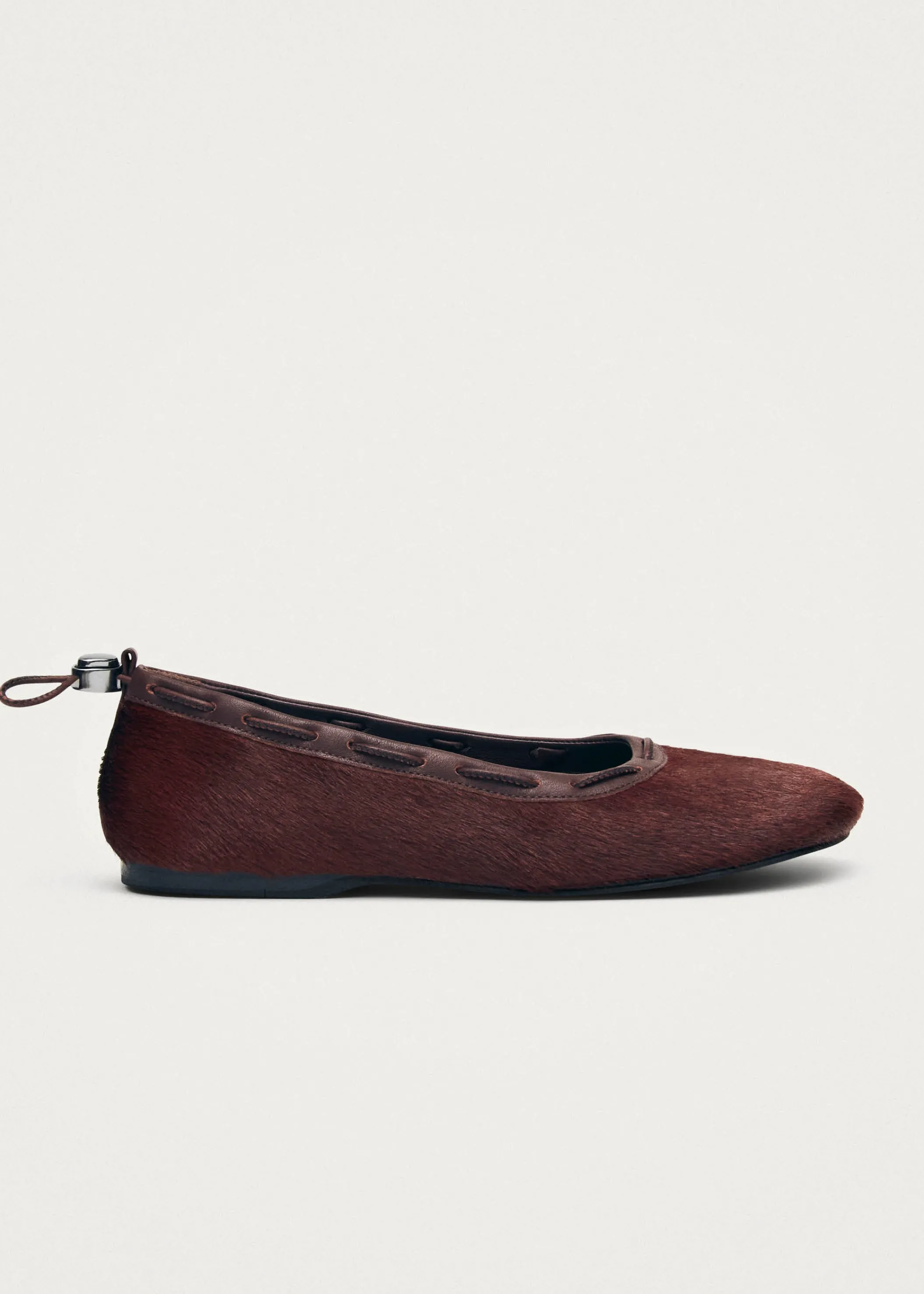 ALOHAS Gill Soft Burgunder Leder Ballerinas< Ballerinas