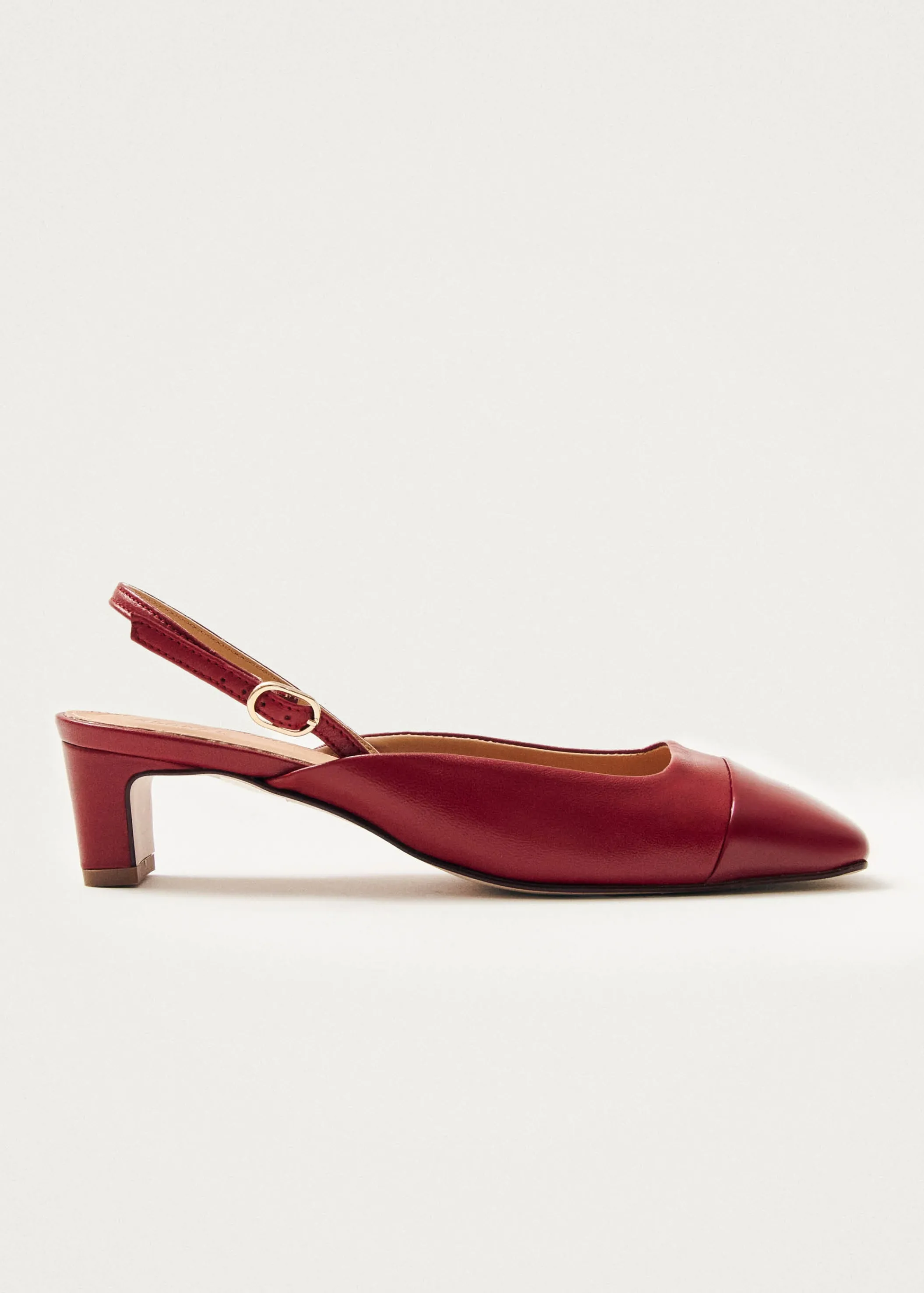 ALOHAS Lindy Bliss Rote Leder Pumps< Limited Units | Absatzschuhe