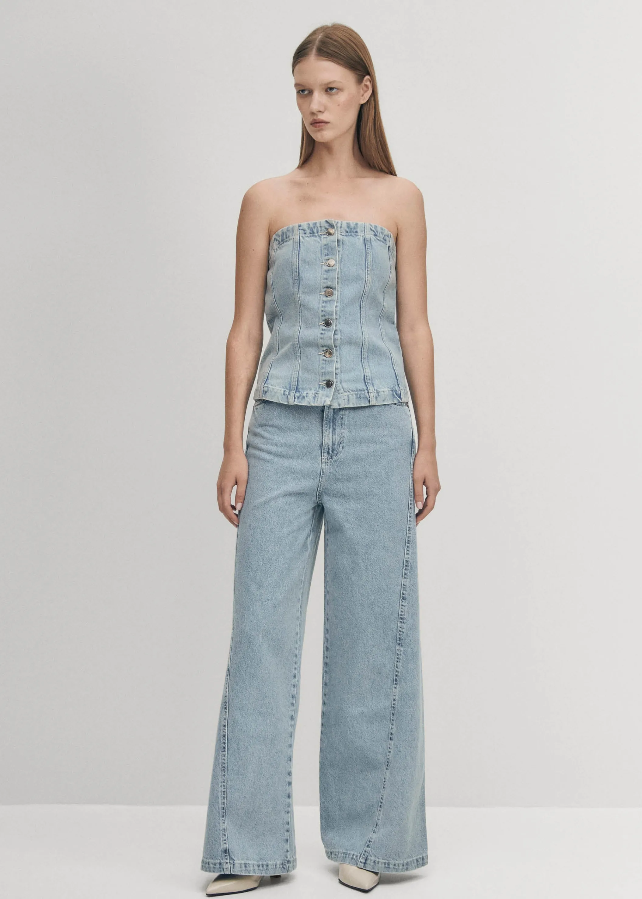 ALOHAS Magda Low-Rise Blaue Jeans< Limited Units | Total Looks