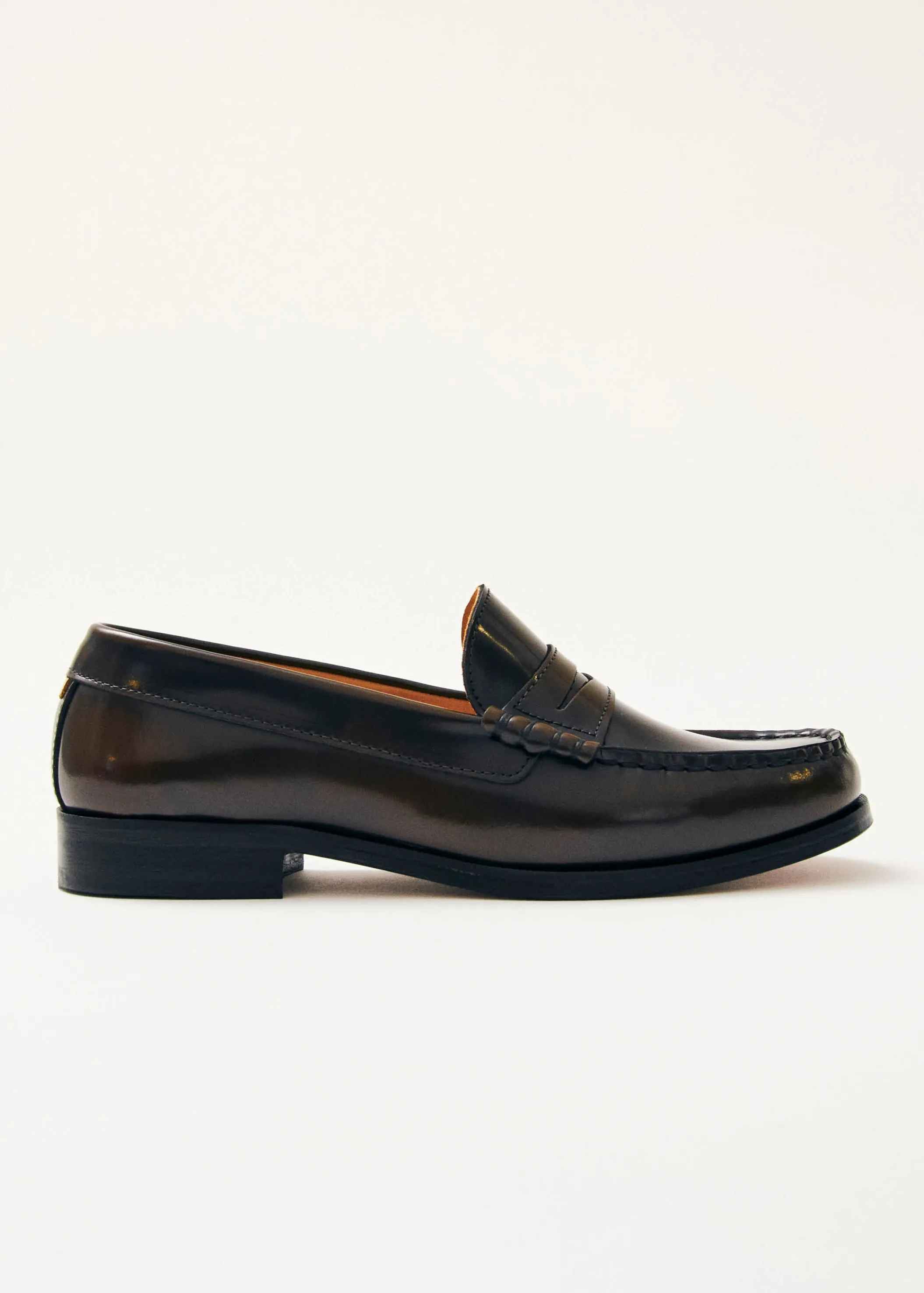 ALOHAS Rivet Braune Leder-Slipper< Limited Units | Loafers