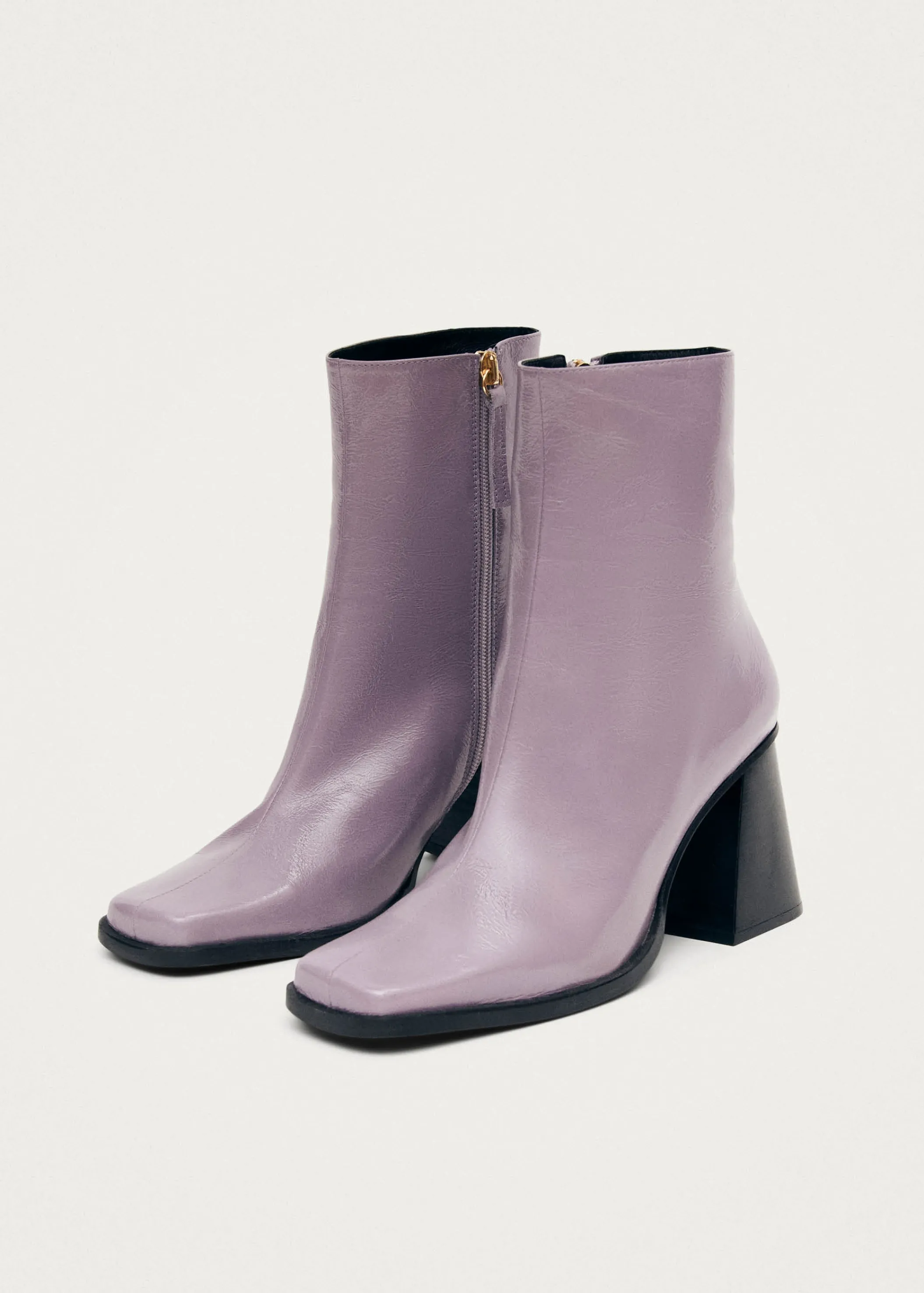 ALOHAS South Onix Mauve Leather Boots< Stiefel