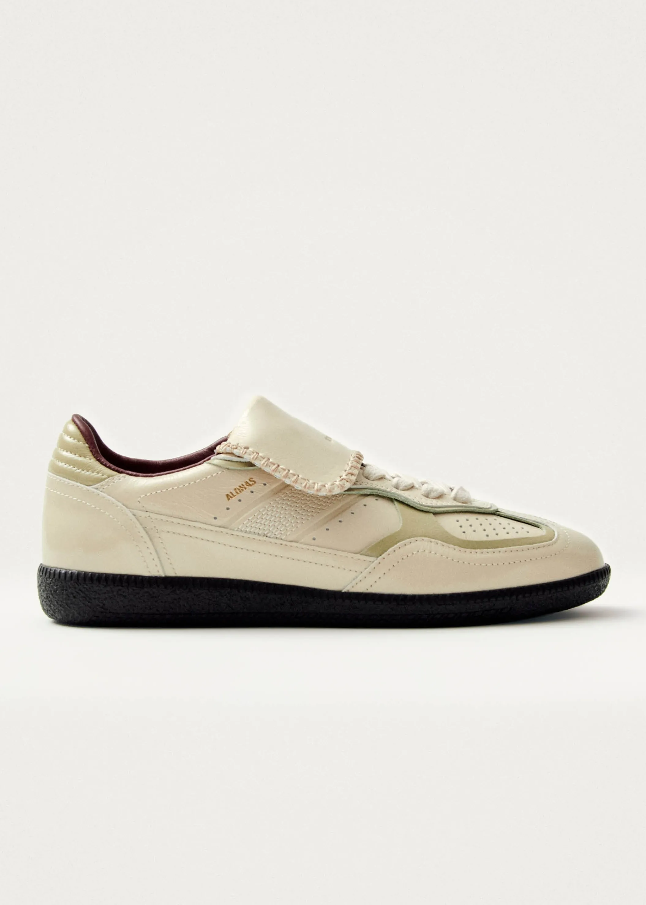 ALOHAS Tb.490 Club Onix Creme Leder Sneaker< Men | Sneaker