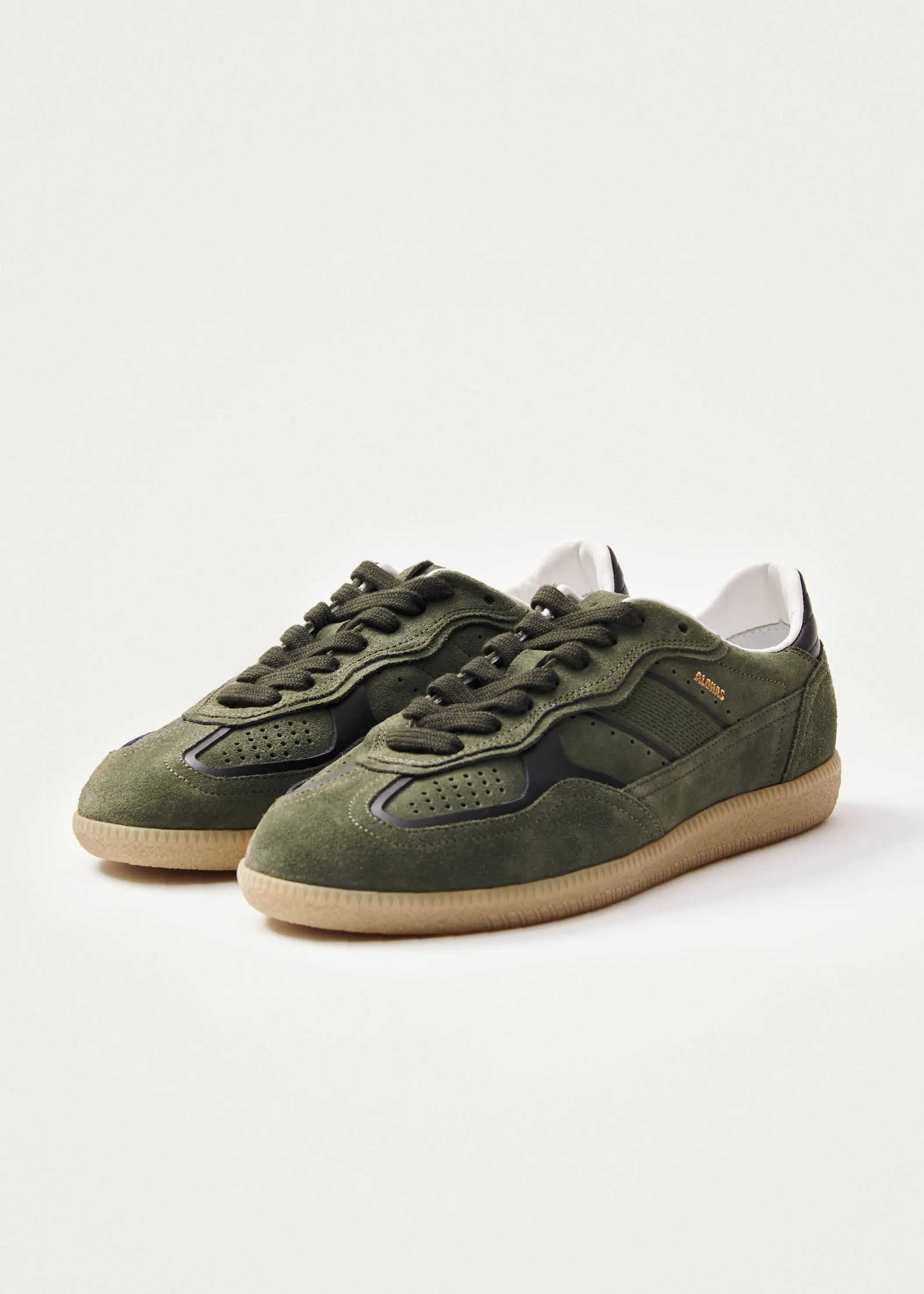 ALOHAS Tb.490 Rife Khaki Wildleder-Sneakers< Men | Sneaker