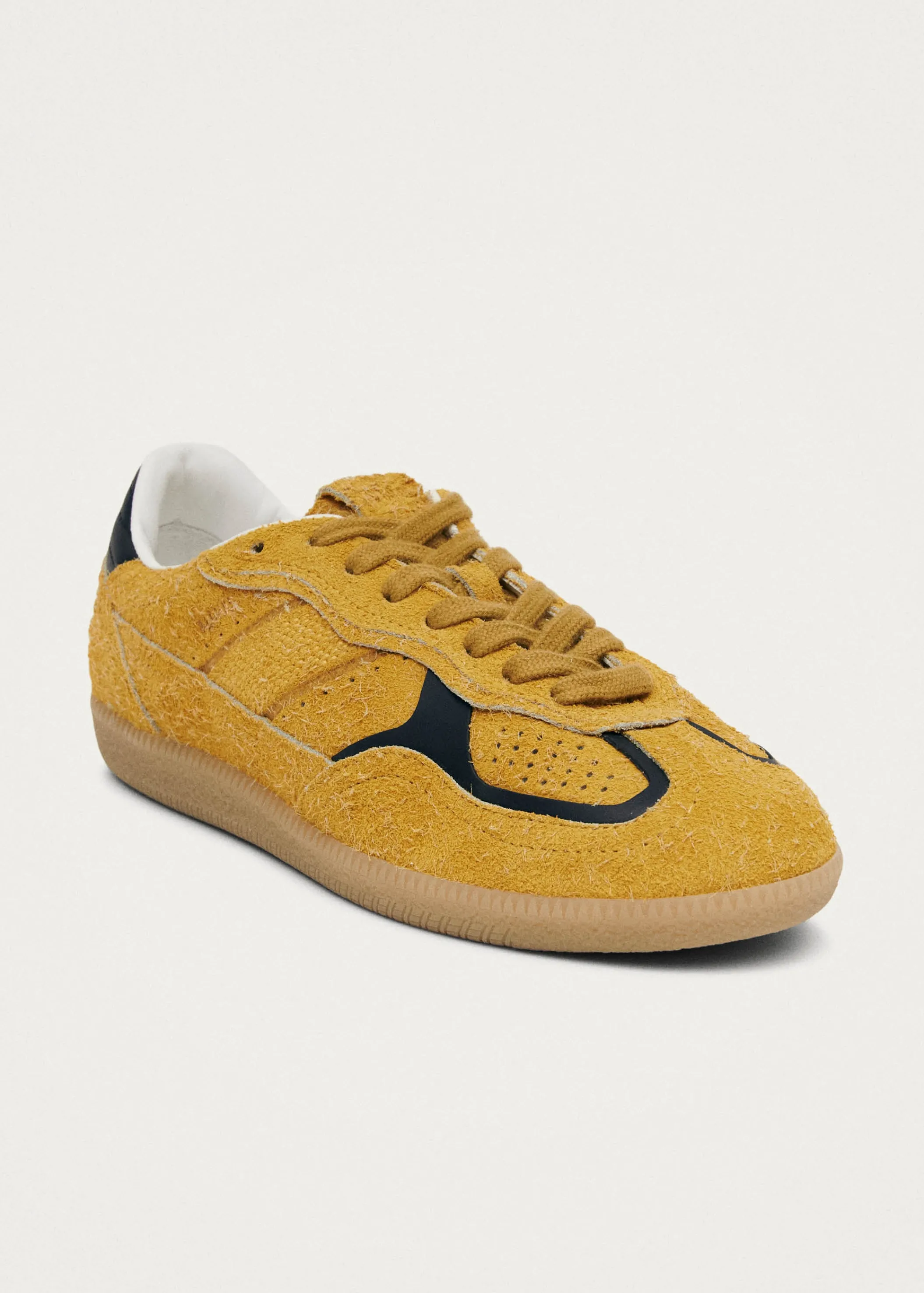 ALOHAS Tb.490 Rife Suede Fuzzy Gelbe Leder Sneaker< Limited Units | Men