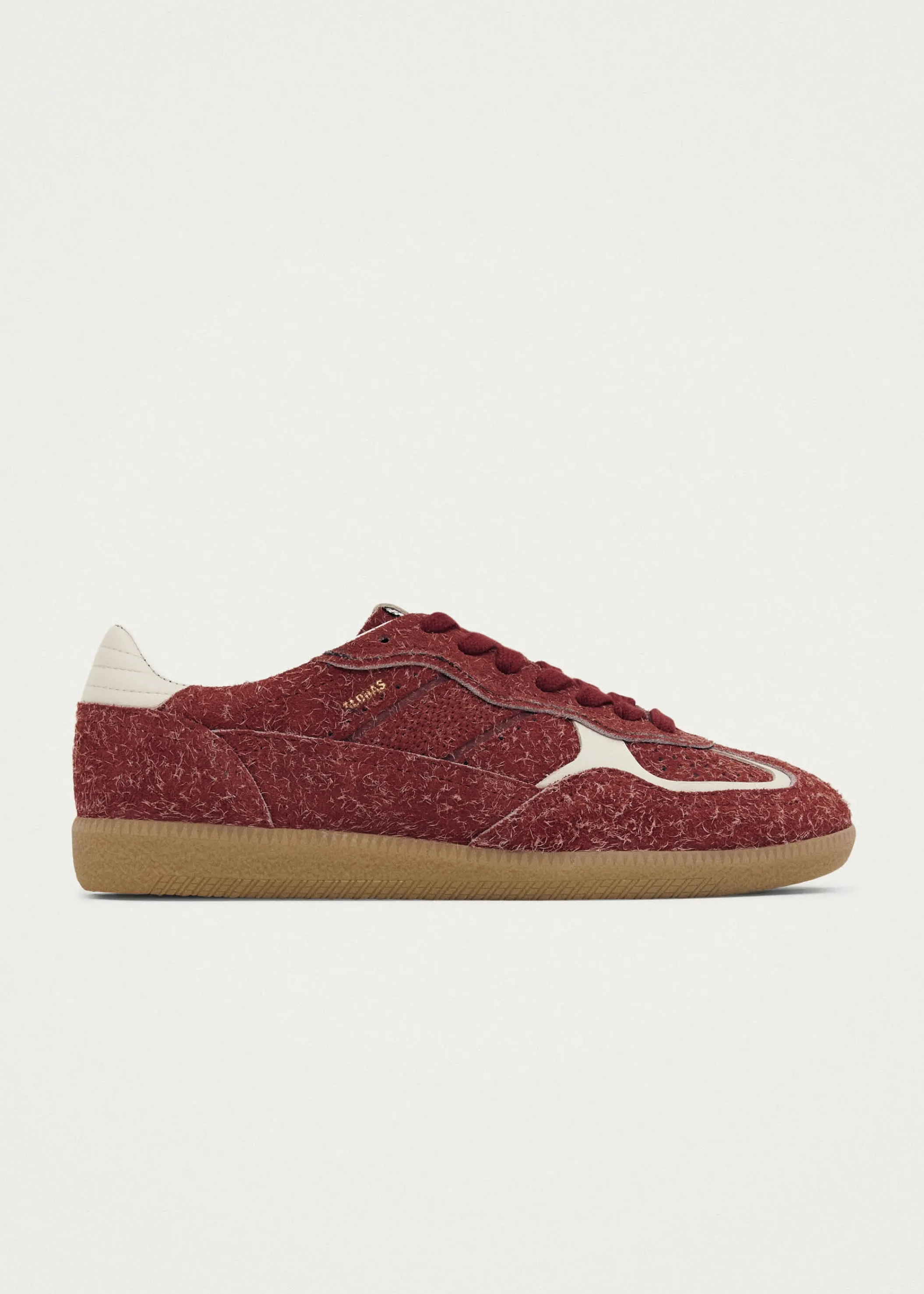 ALOHAS Tb.490 Rife Suede Fuzzy Rote Leder Sneaker< Limited Units | Men