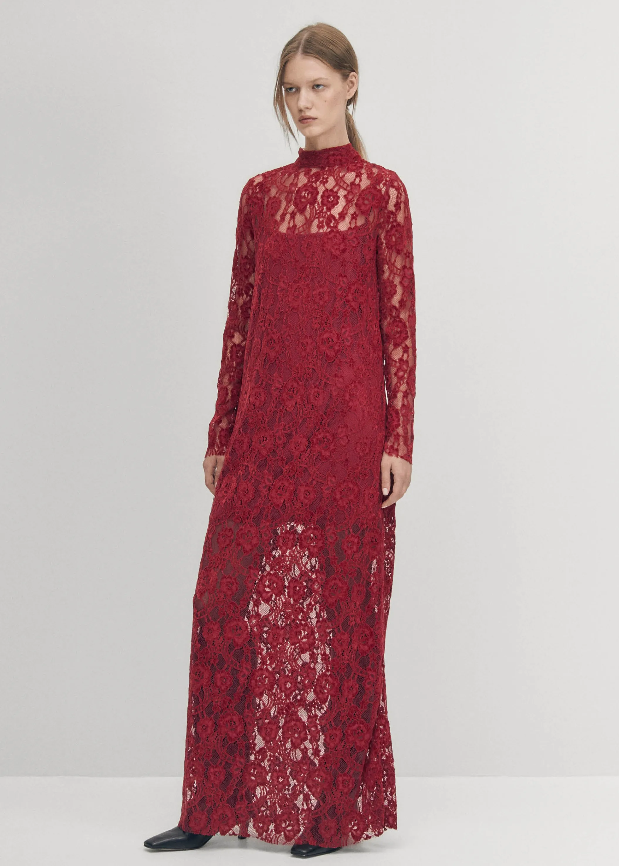 ALOHAS Tiban Lace Wein Kleid< Kleider